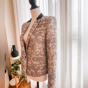 The Kooples black and white blazer